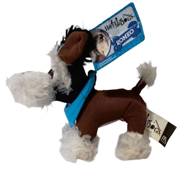 McDonalds ROMEO Hotel For Dogs #6 Plush Toy With Tags Mini Fast Food Premium - Picture 10 of 16